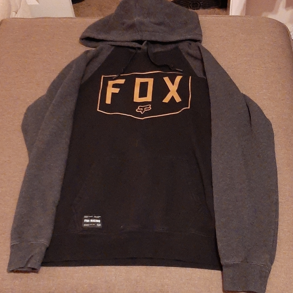 Fox racing 2 tone hoodie
